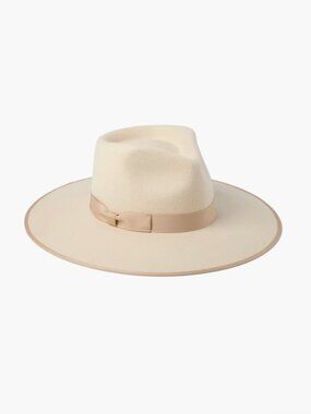 Lack of Color Ivory Rancher Wool Felt Hat